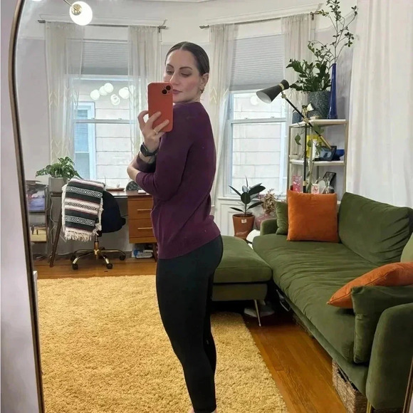 Old Navy Button Down Burgundy / Purple Cardigan Sweater Sz XS - Picture 11 of 12